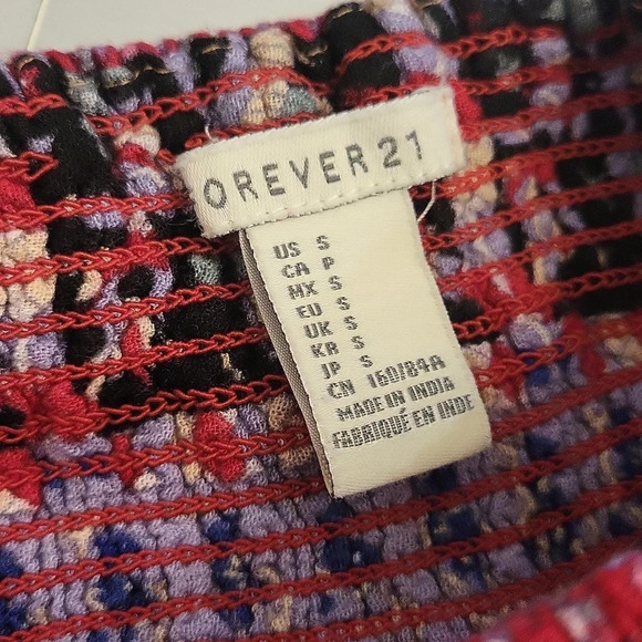 Forever 21 Elastic Pleated Lavender Mini Skirt - Picture 3 of 3